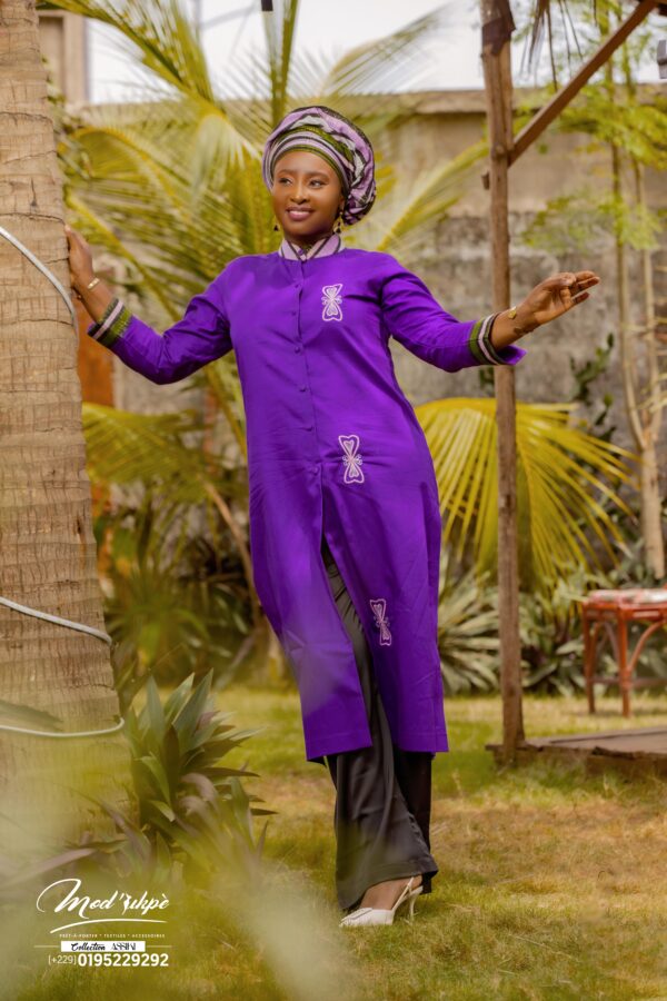 Ensemble pantalon good-luck brodé