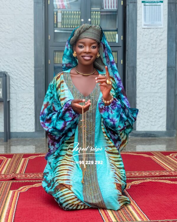 Boubou en voile Ayoka – Image 2