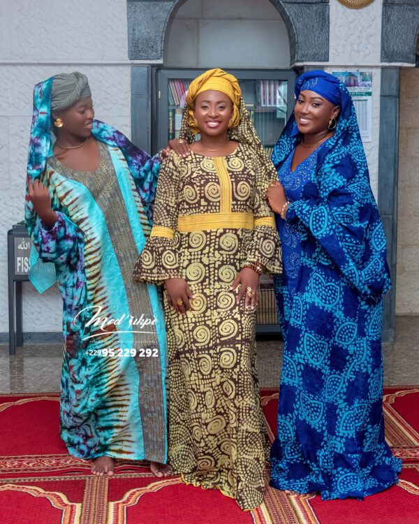 Boubou en voile Ayoka – Image 3
