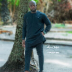 Chemise lin motif tissé