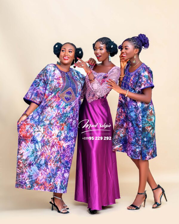 Robe cocktail en soie – Image 2